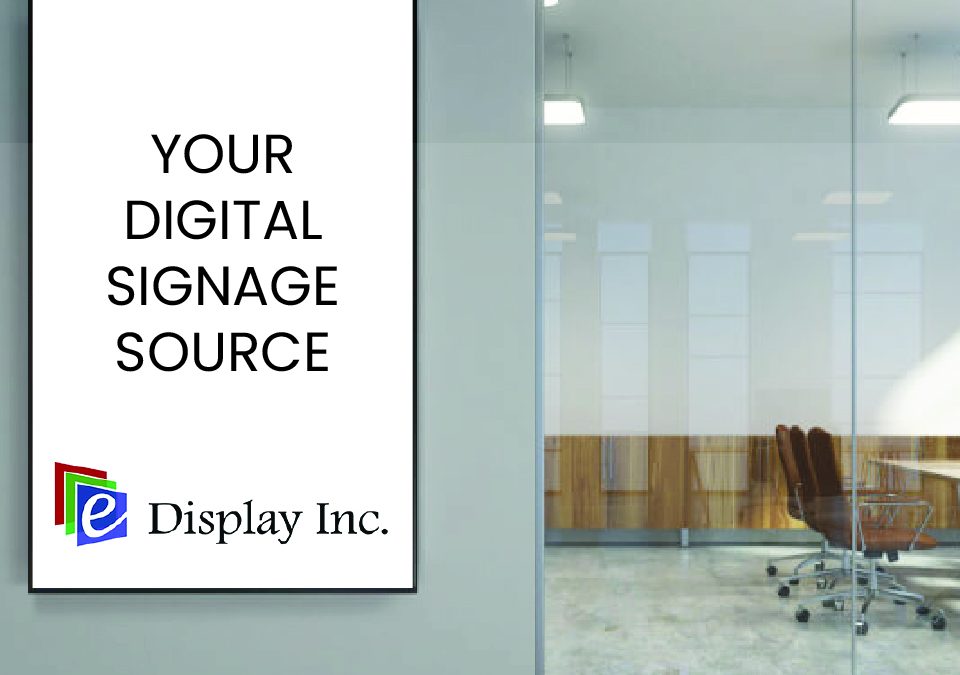 E-display Digital Signage for Hotels, Restaurants, & More Powered by Azulle