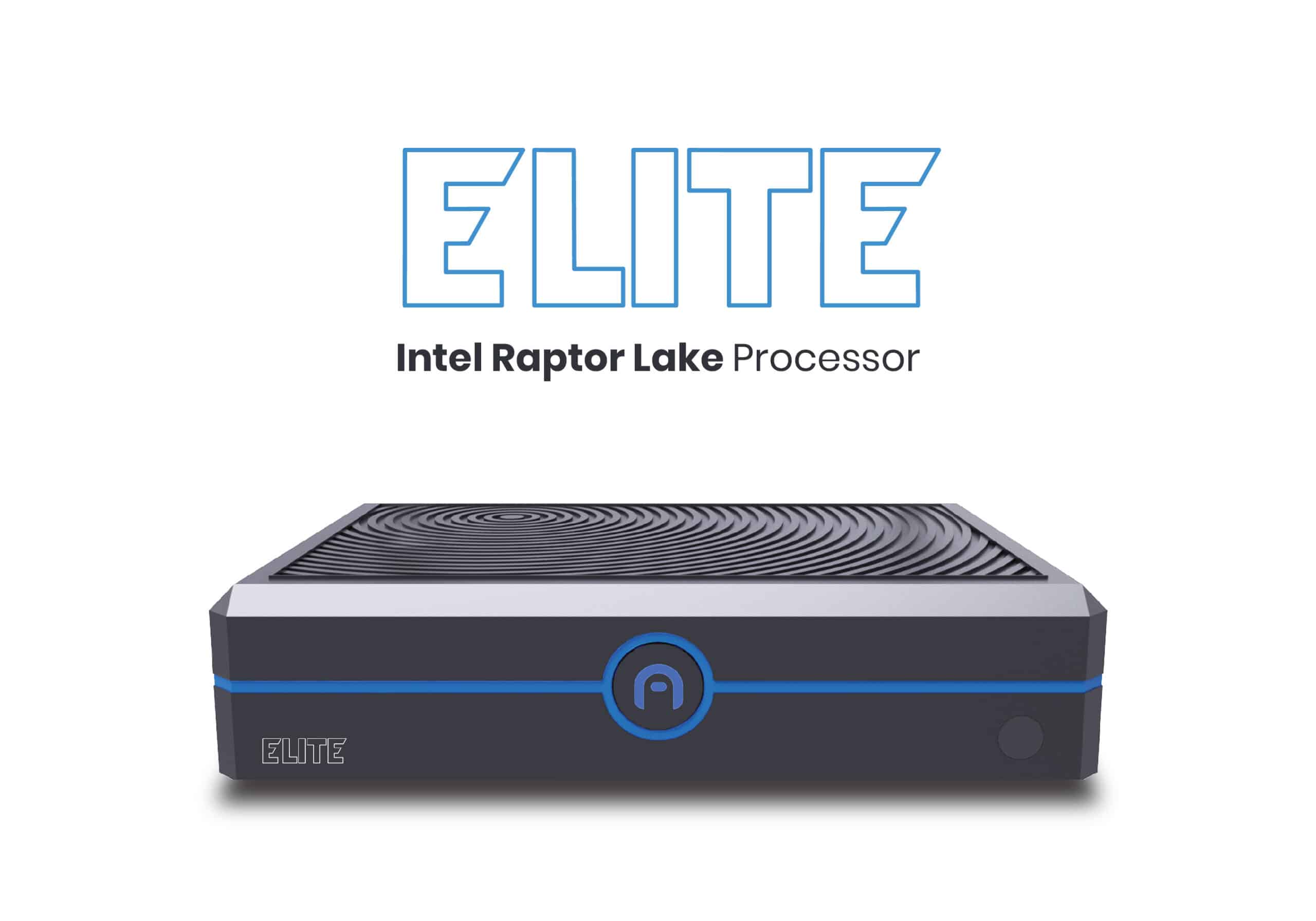 Elite Barebones Mini PC featuring the powerful Raptor Lake processor.