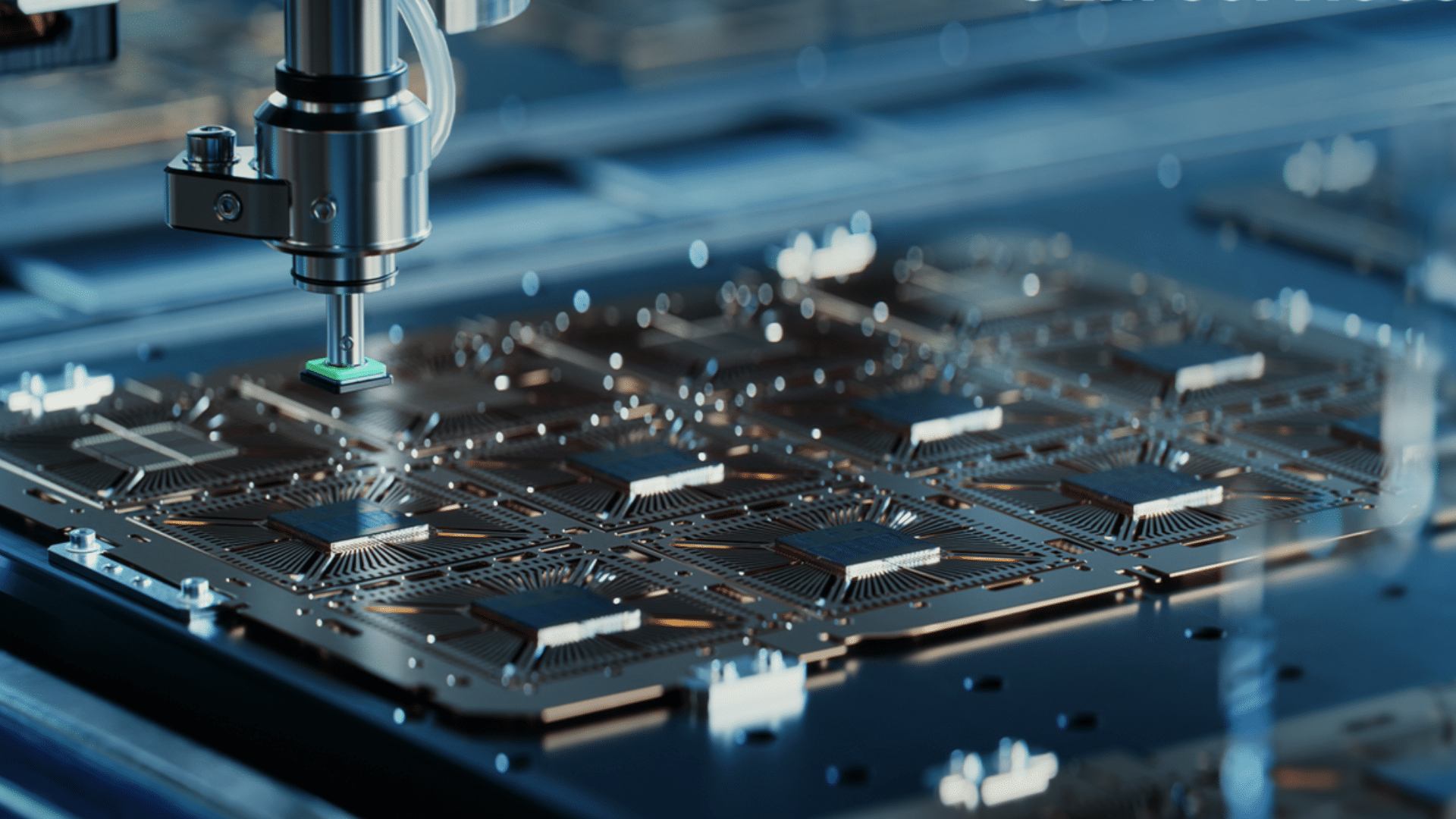 Precision manufacturing of circuit boards with automated machinery can be compromised by malware.
